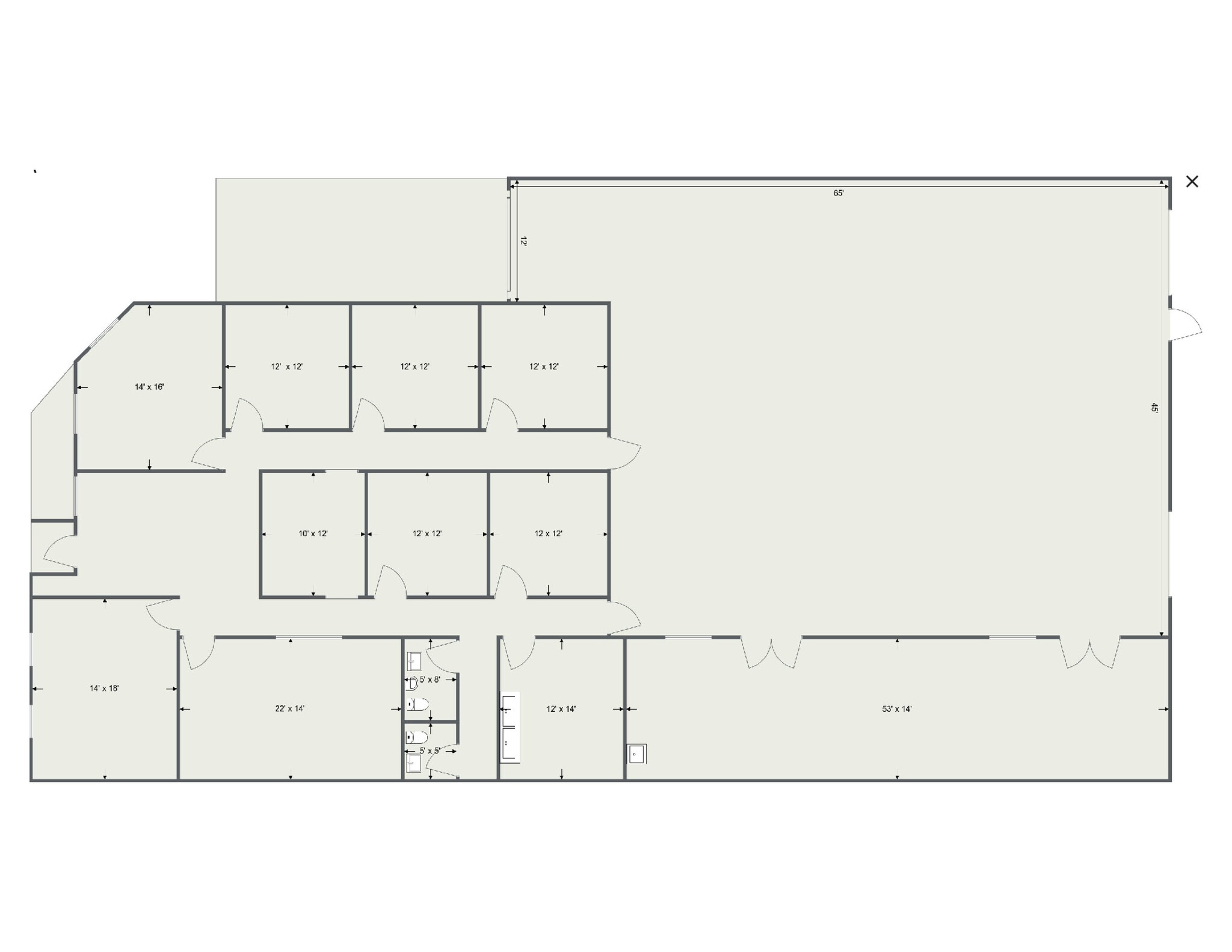 12903-12907 Agency Dr, San Antonio, TX for lease Floor Plan- Image 1 of 1