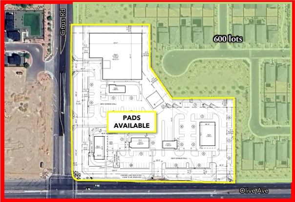 NEC Olive Ave & Citrus Rd, Waddell, AZ for lease Primary Photo- Image 1 of 2