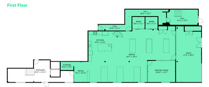 1420 Locust St, Des Moines, IA for lease Floor Plan- Image 1 of 2