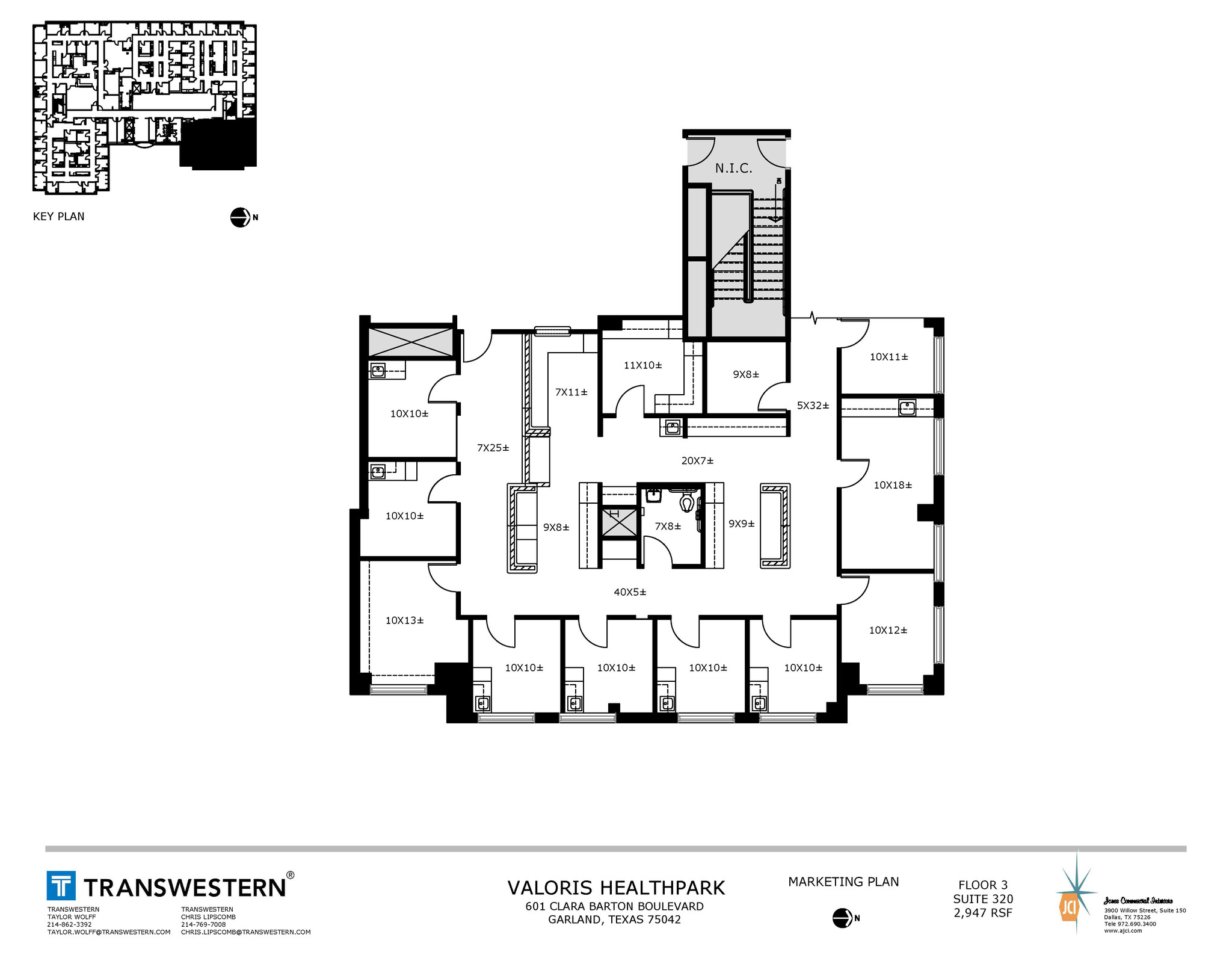 530 Clara Barton Blvd, Garland, TX for lease Floor Plan- Image 1 of 2