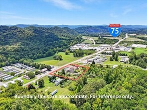 2101 E Raccoon Valley Rd, Heiskell, TN - AERIAL map view