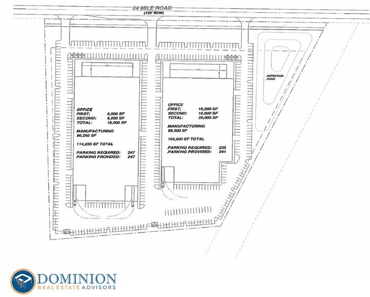 27855 24 Mile Rd, New Baltimore, MI for lease - Building Photo - Image 1 of 3