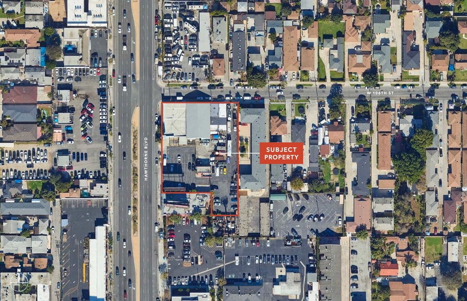 10600-10624 Hawthorne Blvd, Lennox, CA for sale - Aerial - Image 2 of 15