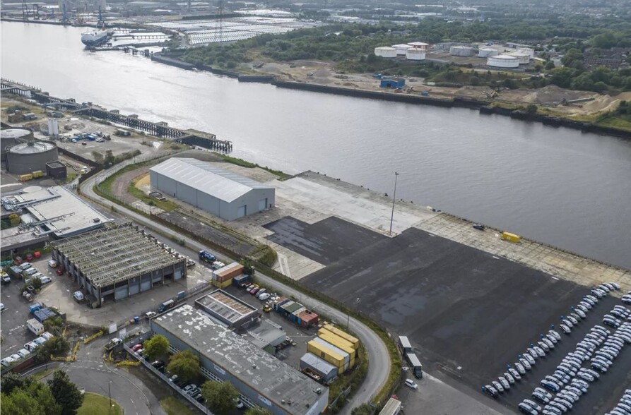 Howdon Quay, Wallsend for lease - Aerial - Image 2 of 2