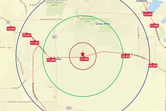 705 S Easy St, Lecanto, FL - AERIAL  map view - Image1