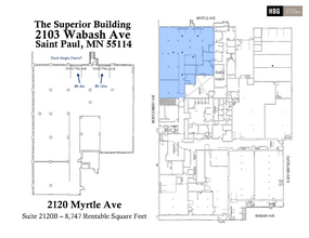 2103-2105 Wabash Ave, Saint Paul, MN for lease Floor Plan- Image 2 of 2