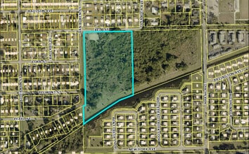 4040 Bell St, Fort Myers, FL - AERIAL  map view - Image1