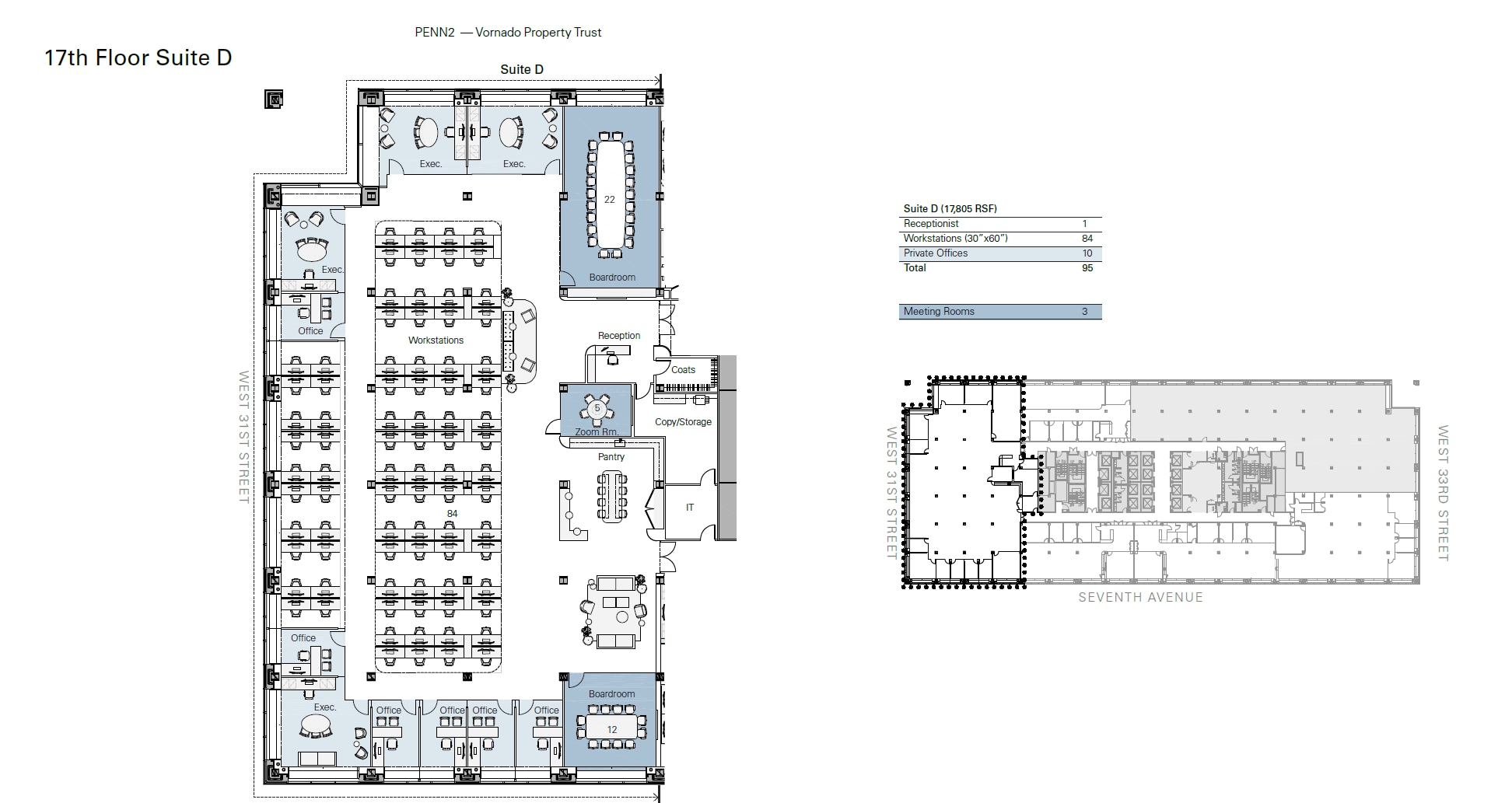 PENN 2, New York, NY for lease Floor Plan- Image 1 of 10