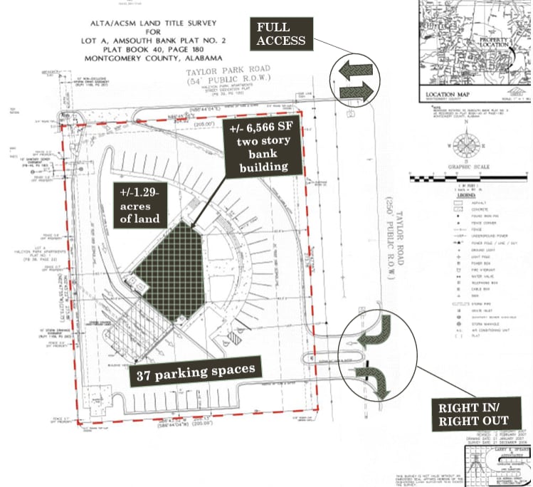 2710 Taylor Rd, Montgomery, AL for lease Site Plan- Image 1 of 1