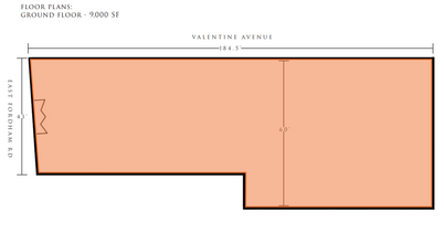 222-226 E Fordham Rd, Bronx, NY for lease Floor Plan- Image 2 of 4