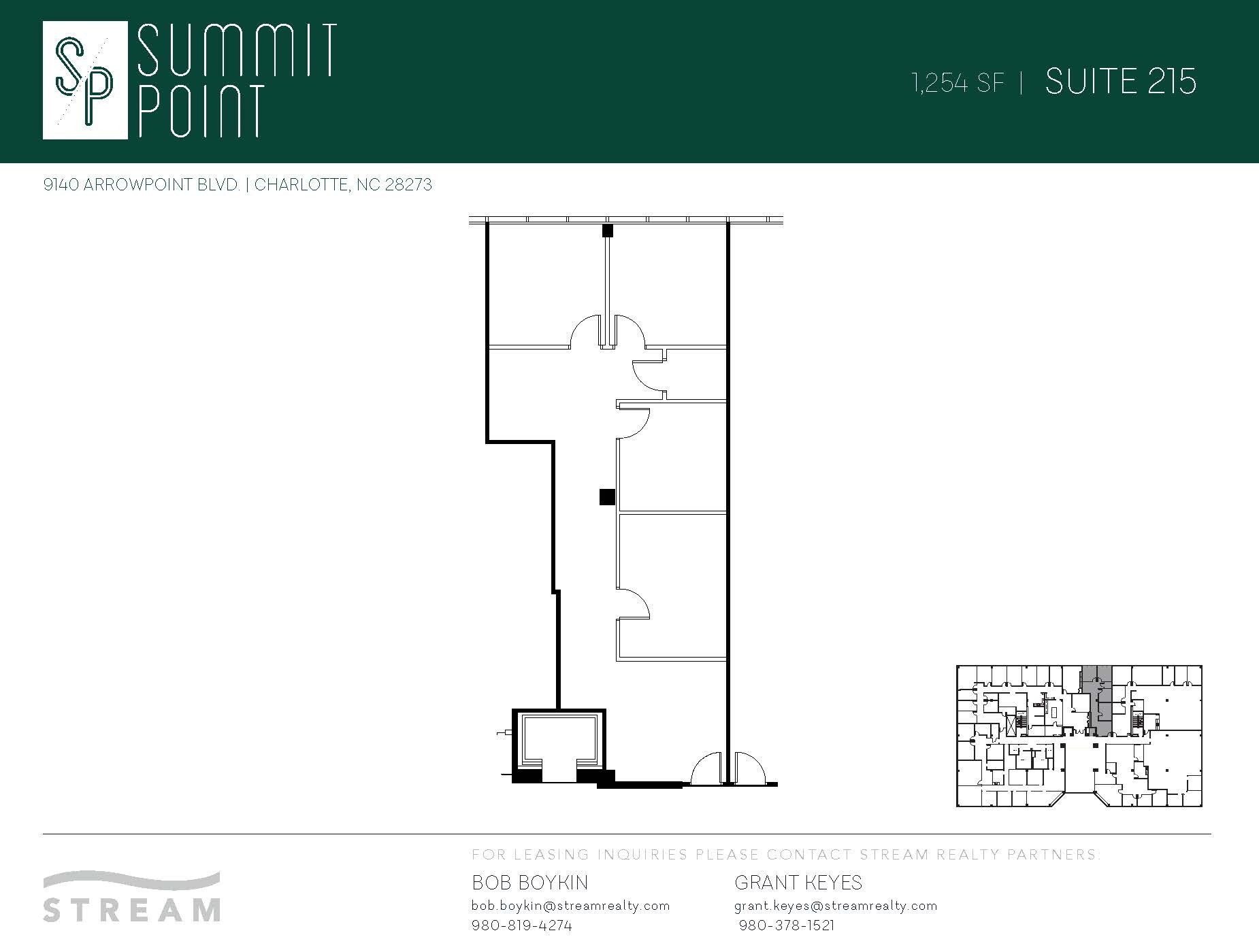 9140 Arrowpoint Blvd, Charlotte, NC for lease Floor Plan- Image 1 of 1
