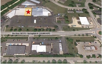 1200 Springdale St, Mount Horeb, WI - AERIAL  map view