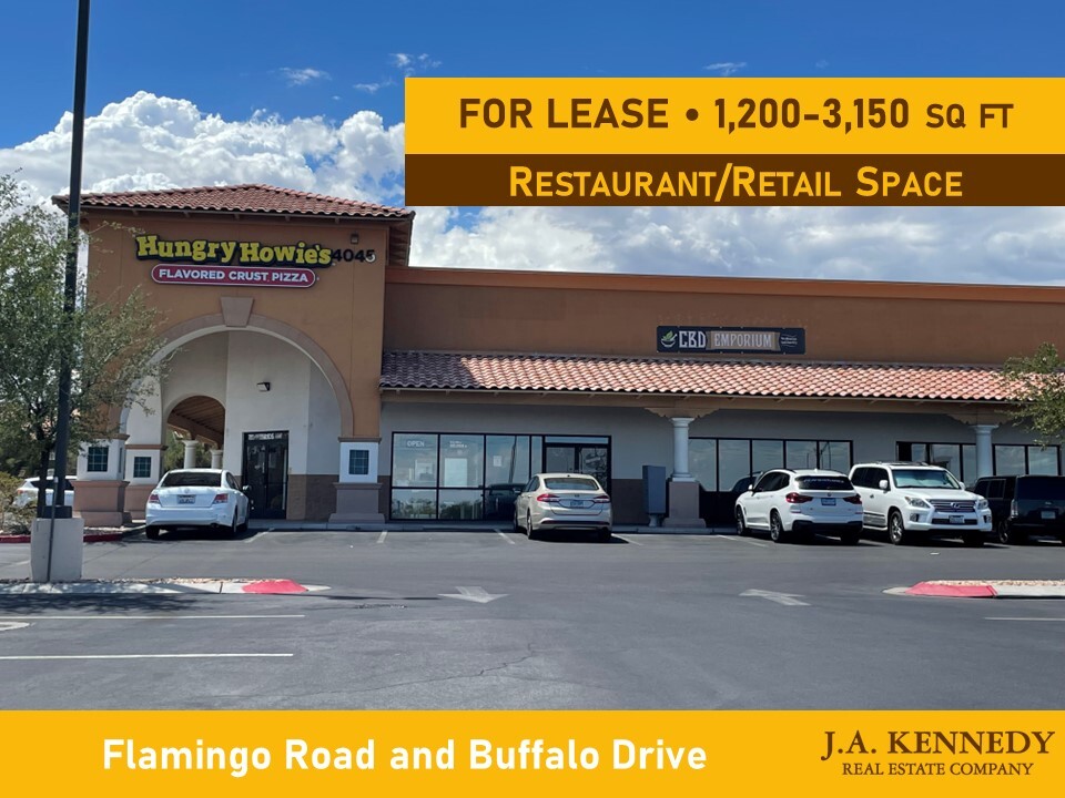 4015 S Buffalo Dr, Las Vegas, NV for lease Building Photo- Image 1 of 4