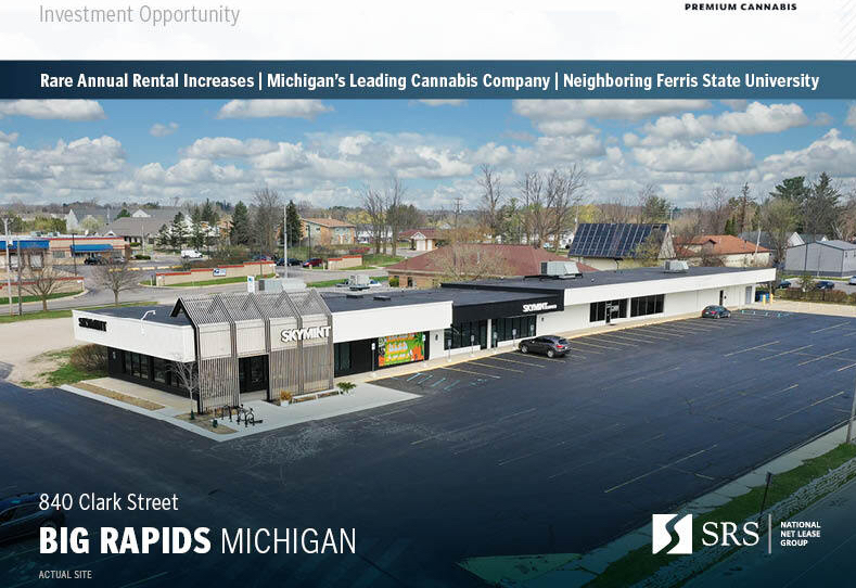 840 Clark St, Big Rapids, MI for lease - Building Photo - Image 1 of 7