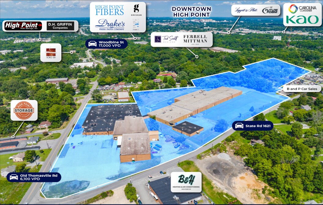 1305 Old Thomasville Rd, High Point, NC for sale Building Photo- Image 1 of 1