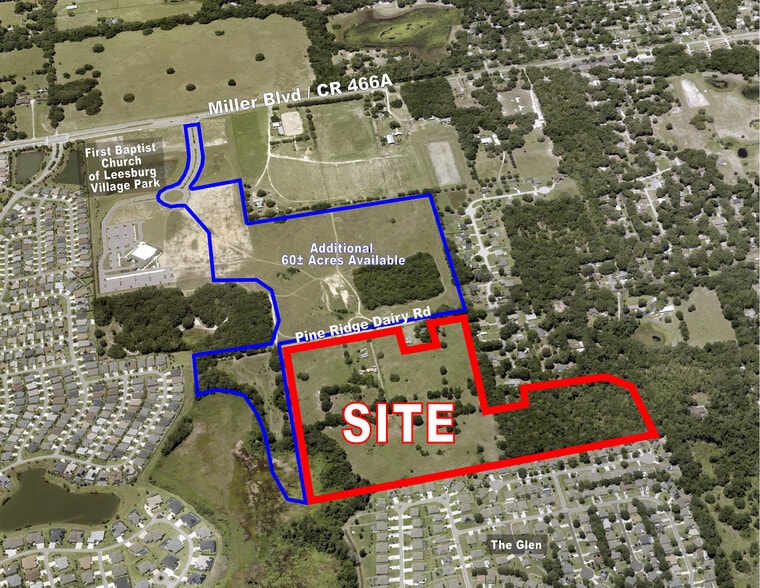 Pine Ridge Dairy Road, Fruitland Park, FL 34731 52+/ Acres Next To