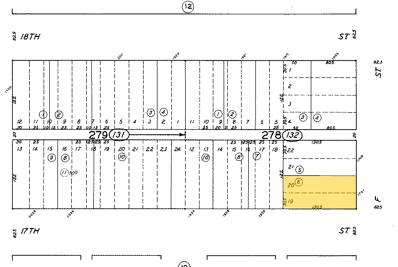 1701 F St, Bakersfield, CA for lease - Plat Map - Image 2 of 41