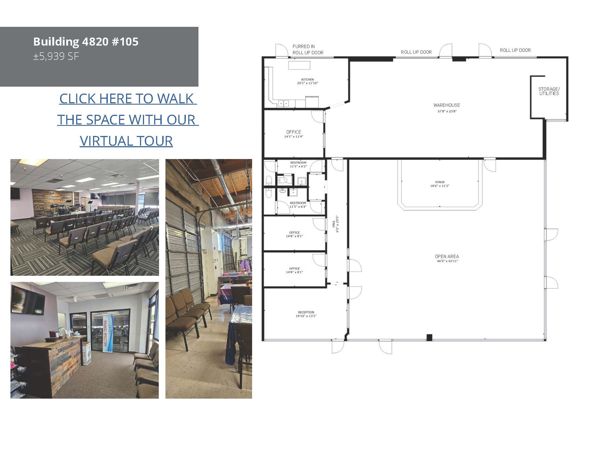 4820 E McDowell Rd, Phoenix, AZ for lease Floor Plan- Image 1 of 1