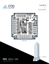 1735 Market St, Philadelphia, PA for lease Floor Plan- Image 2 of 2