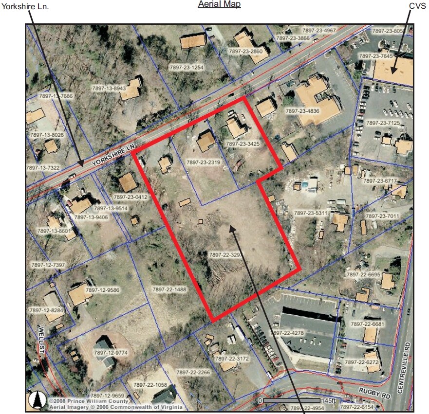 8311-8315 Yorkshire Ln, Manassas, VA for sale Aerial- Image 1 of 1
