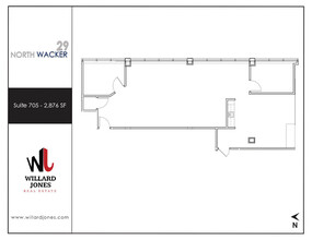 29 N Wacker Dr, Chicago, IL for lease Floor Plan- Image 1 of 2