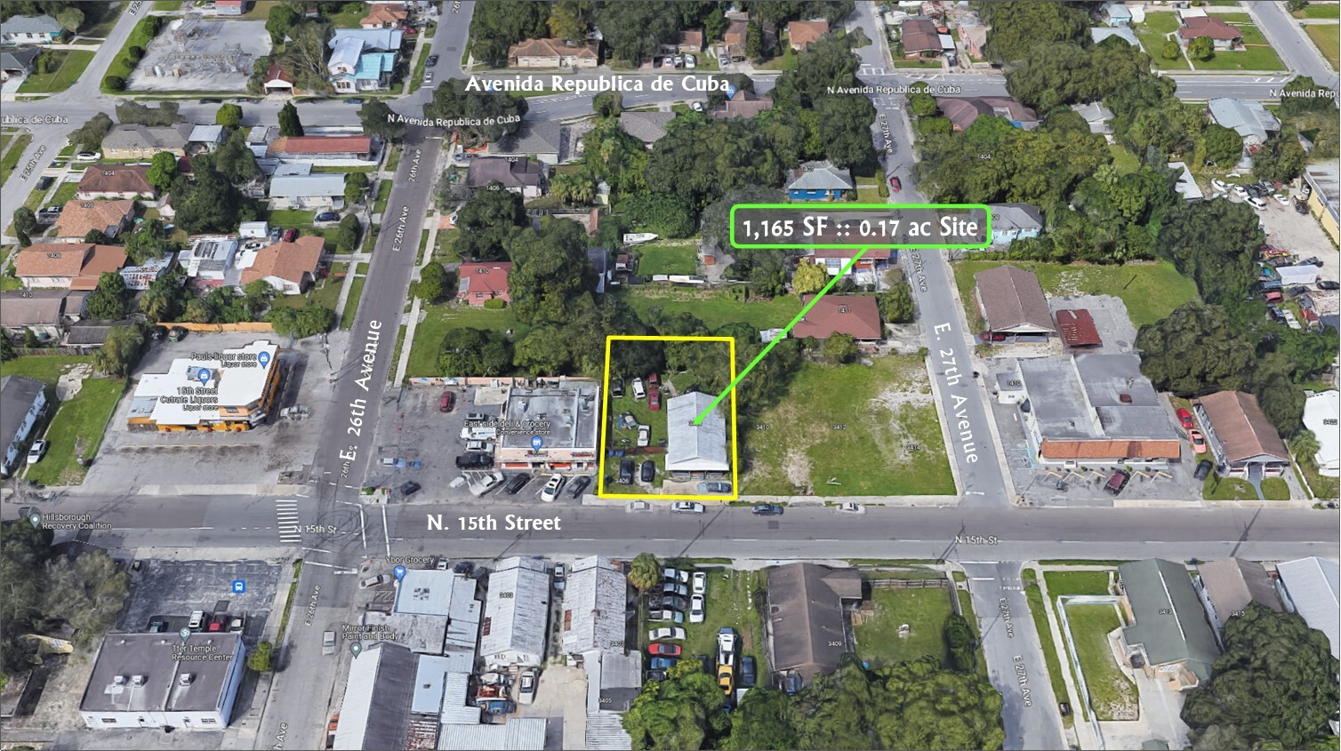 3408 N 15th St, Tampa, FL for sale Aerial- Image 1 of 7