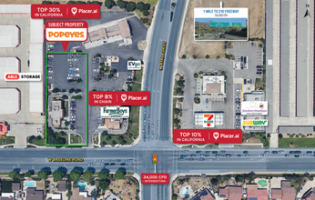 1320 W Baseline Rd, Rialto, CA - aerial  map view - Image1