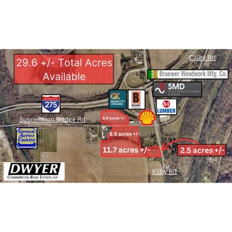 More details for 4670 Kilby Rd, Cleves, OH - Land for Sale
