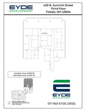 433 N Summit St, Toledo, OH for lease Floor Plan- Image 1 of 1