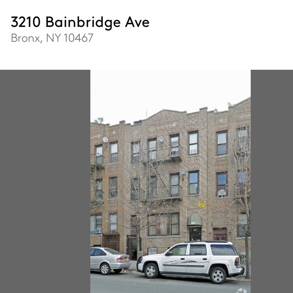 3210 Bainbridge Ave, Bronx, NY for sale - Primary Photo - Image 1 of 1