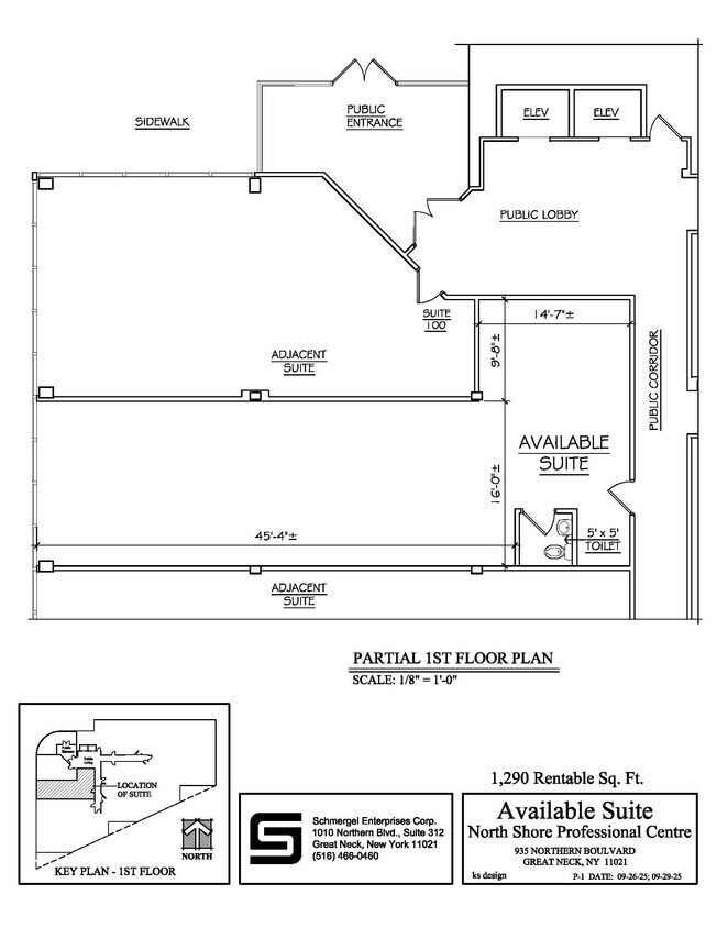 935 Northern Blvd, Great Neck, NY for lease Floor Plan- Image 1 of 1