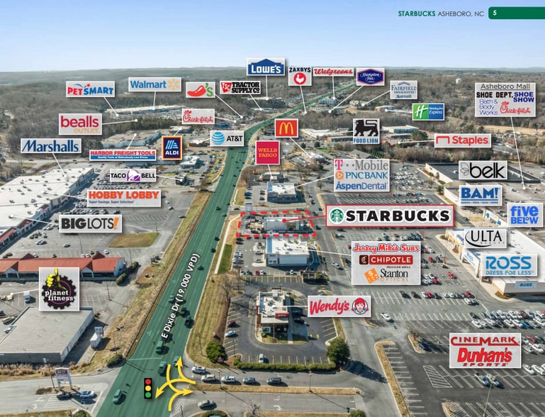 1497 E Dixie Dr, Asheboro, NC for sale - Building Photo - Image 3 of 4