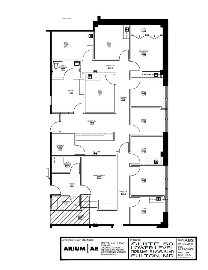 7625 Maple Lawn Blvd, Fulton, MD 20759 - Unit 50 -  - Floor Plan - Image 1 of 9