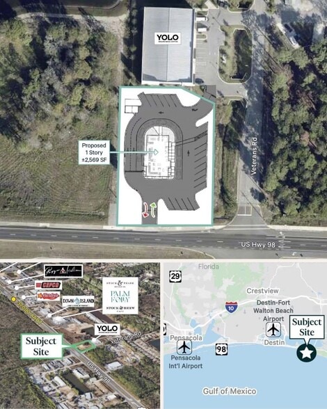 W US 98 Hwy, Santa Rosa Beach, FL for sale - Building Photo - Image 1 of 4