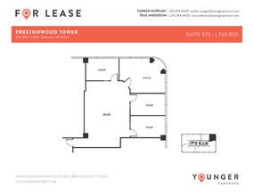 5151 Belt Line Rd, Dallas, TX for lease Floor Plan- Image 1 of 1