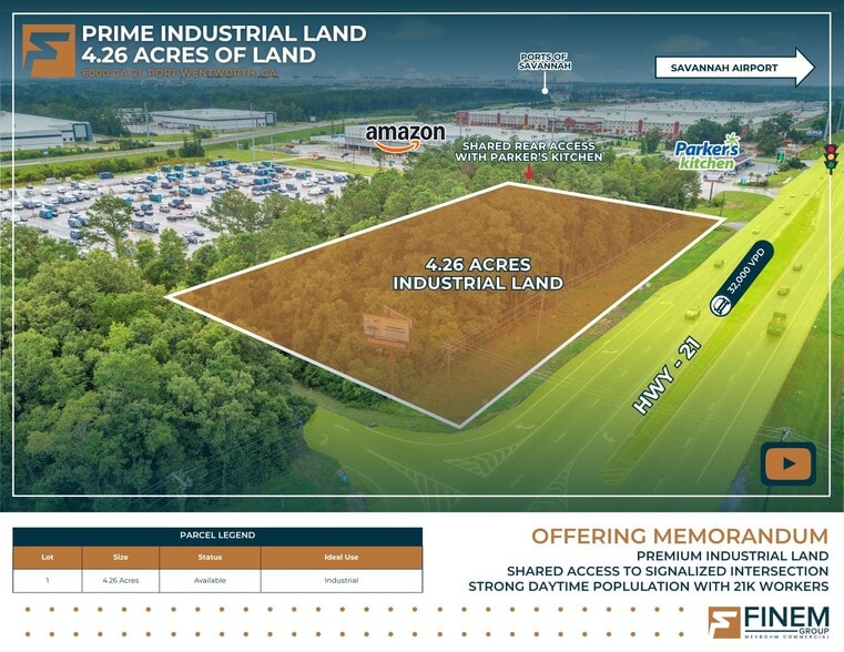 6000 HWY 21, Port Wentworth, GA for lease - Building Photo - Image 1 of 22