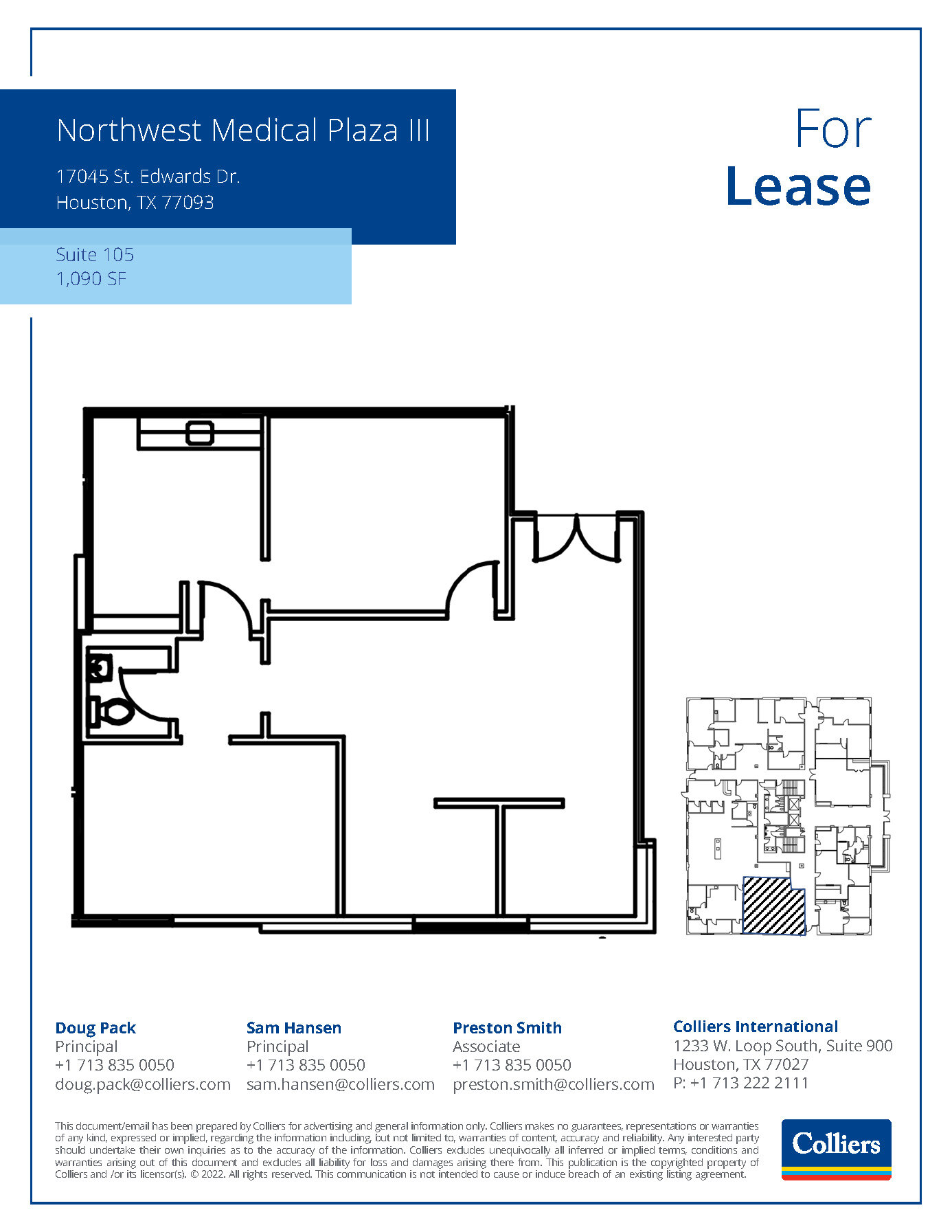 800 Peakwood Dr, Houston, TX for lease Floor Plan- Image 1 of 1