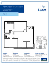 800 Peakwood Dr, Houston, TX for lease Floor Plan- Image 1 of 1