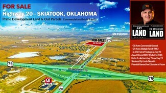 More details for 69 Acres 3200 Highway 20, Skiatook, OK - Land for Sale