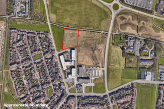 Newcastle Great Park, Newcastle Upon Tyne, TWR - aerial  map view