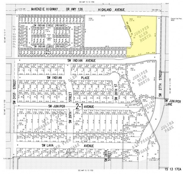 SW 27th St, Redmond, OR for sale - Plat Map - Image 2 of 2
