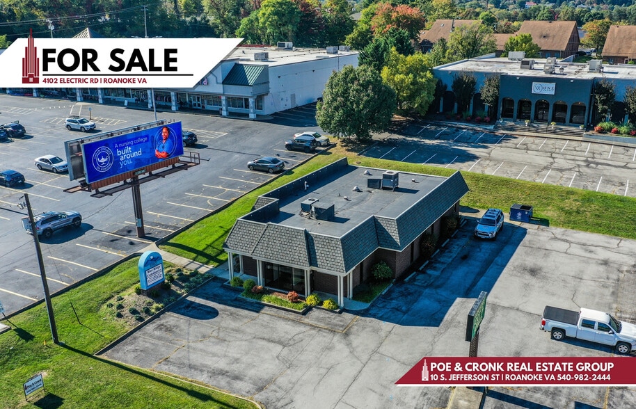 4102 Electric Rd, Roanoke, VA for sale - Building Photo - Image 1 of 11