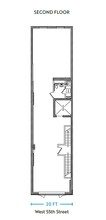 44 W 55th St, New York, NY for lease Floor Plan- Image 1 of 8