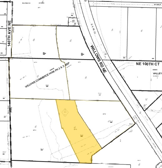 9825 Willows Rd NE, Redmond, WA for sale Plat Map- Image 1 of 1