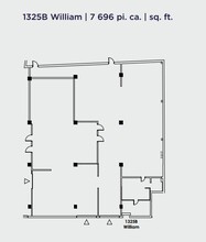1320-1390 Rue Barré, Montréal, QC for lease Floor Plan- Image 1 of 1