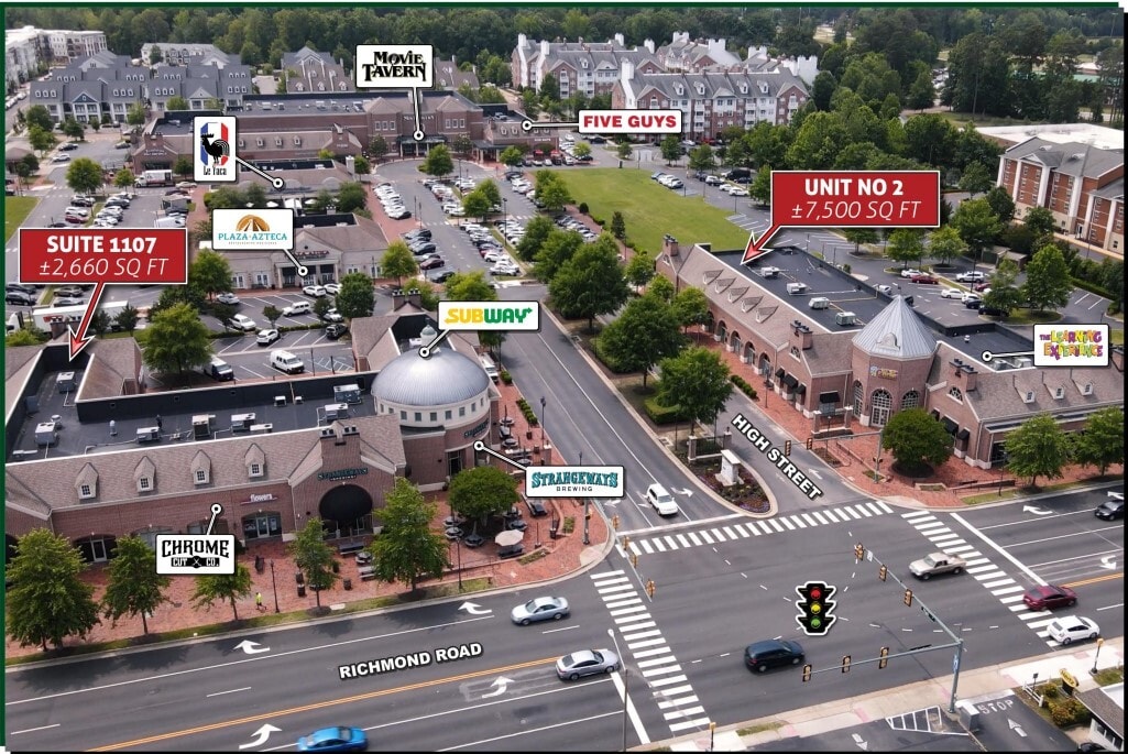 1430 High St, Williamsburg, VA for lease Aerial- Image 1 of 3
