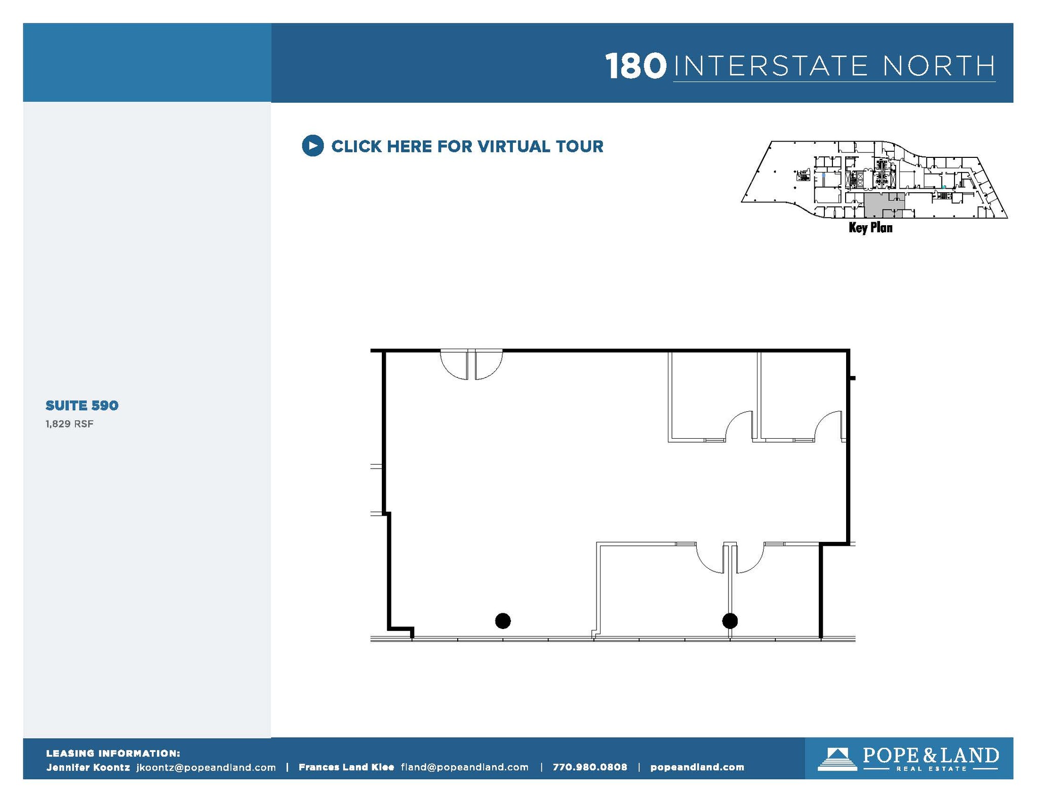 180 Interstate N Pky SE, Atlanta, GA for lease Floor Plan- Image 1 of 1