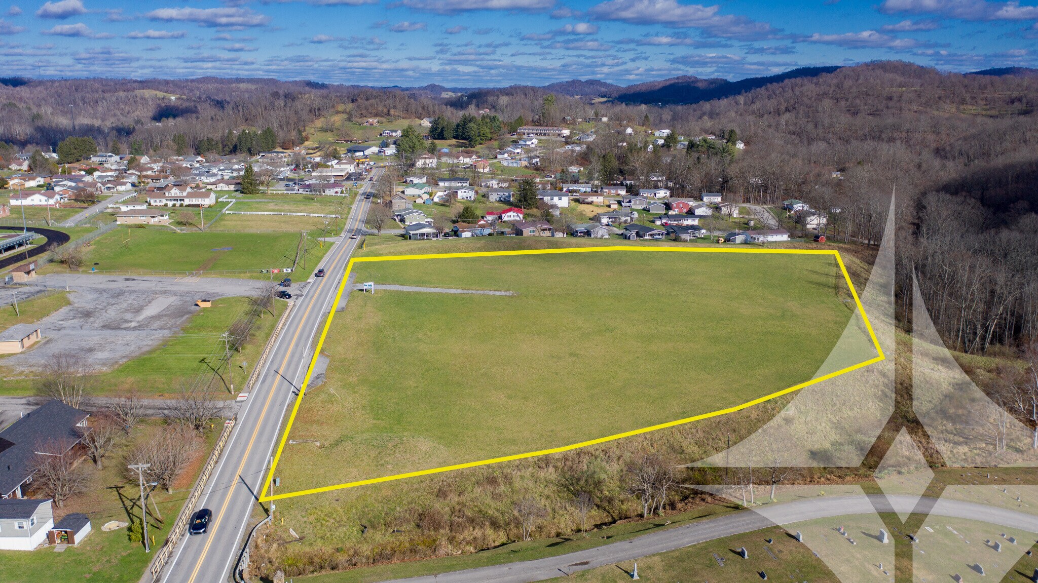 1085 S Pike St, Shinnston, WV for sale Aerial- Image 1 of 11