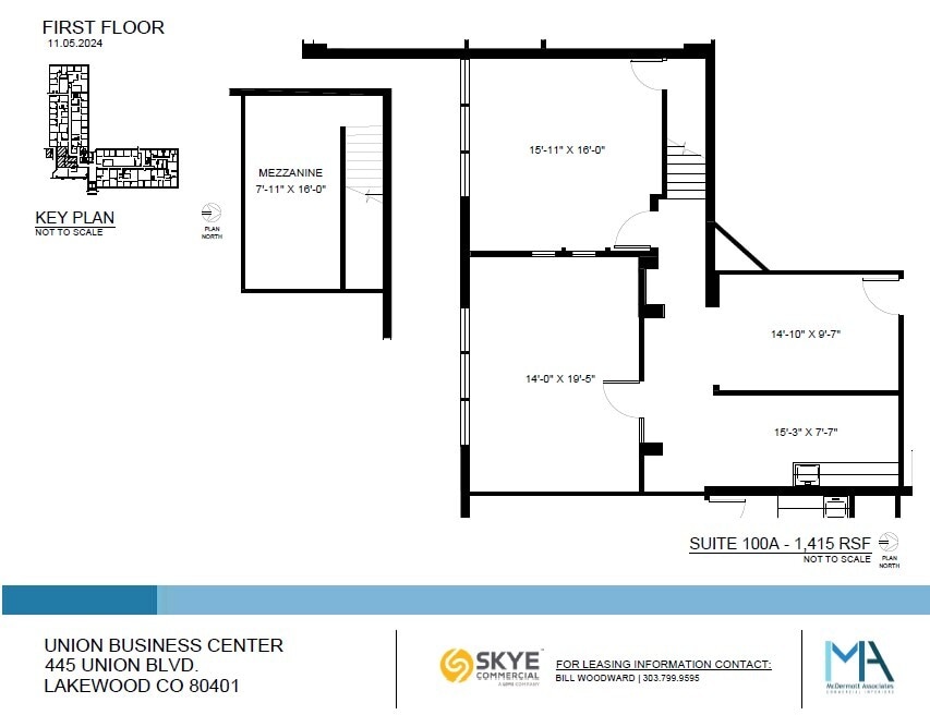 445 Union Blvd, Lakewood, CO for lease Floor Plan- Image 1 of 1