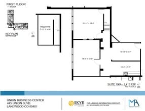 445 Union Blvd, Lakewood, CO for lease Floor Plan- Image 1 of 1